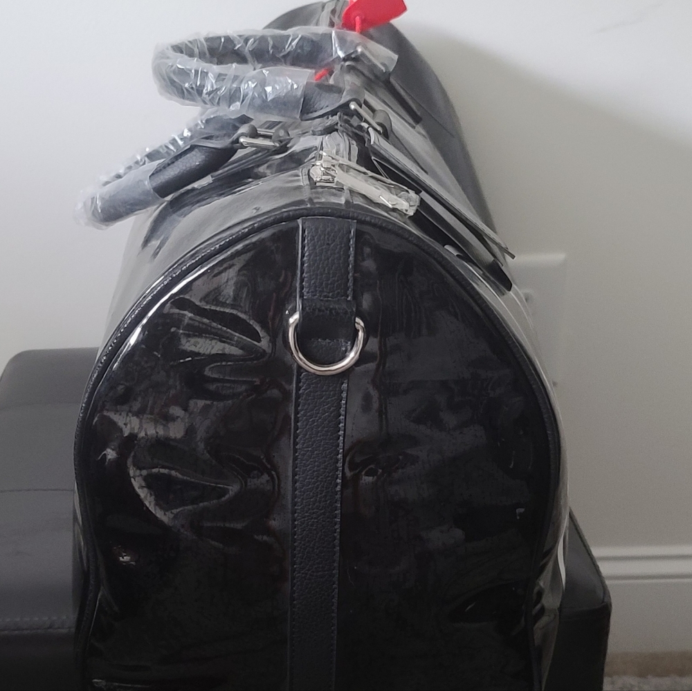 Exquisite Philipp Plien Vinyl Overnight Bag - Picture 3 of 5